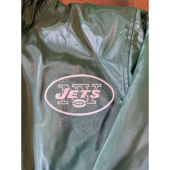Vintage Play Football NFL NY Jets Youth Childrens Coat sz Medium 8/10 Boy Unisex - Picture 3 of 7